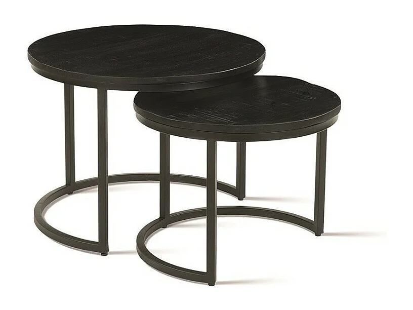 Table basse collection GOJI noir.