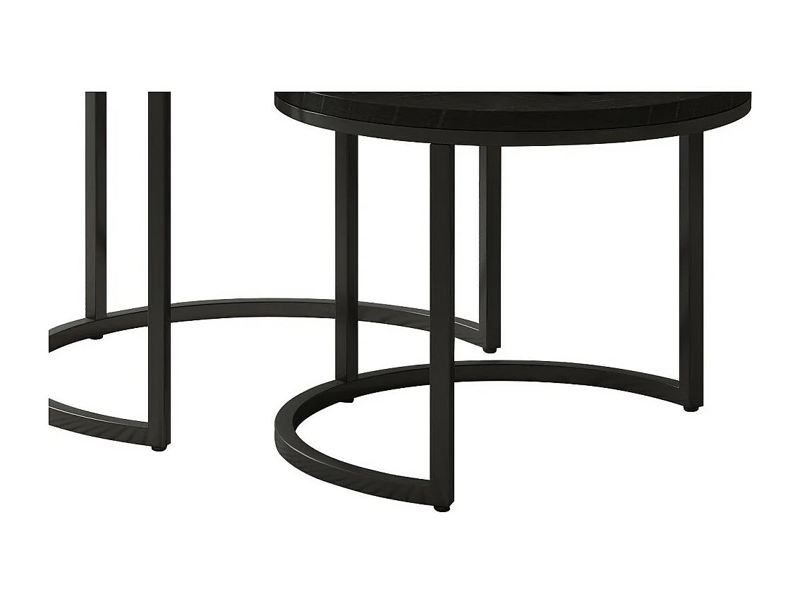 Table basse collection GOJI noir.