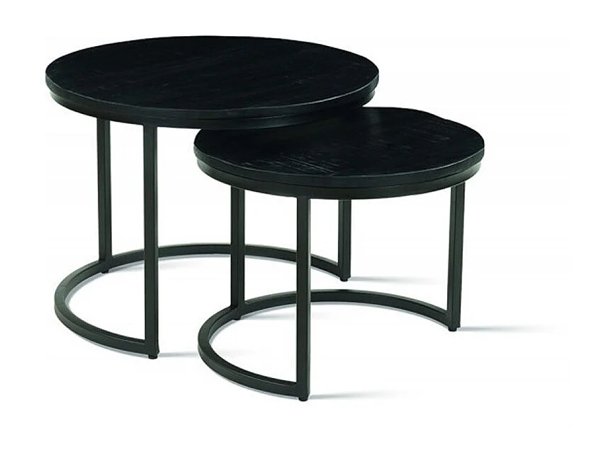 Table basse collection GOJI noir.