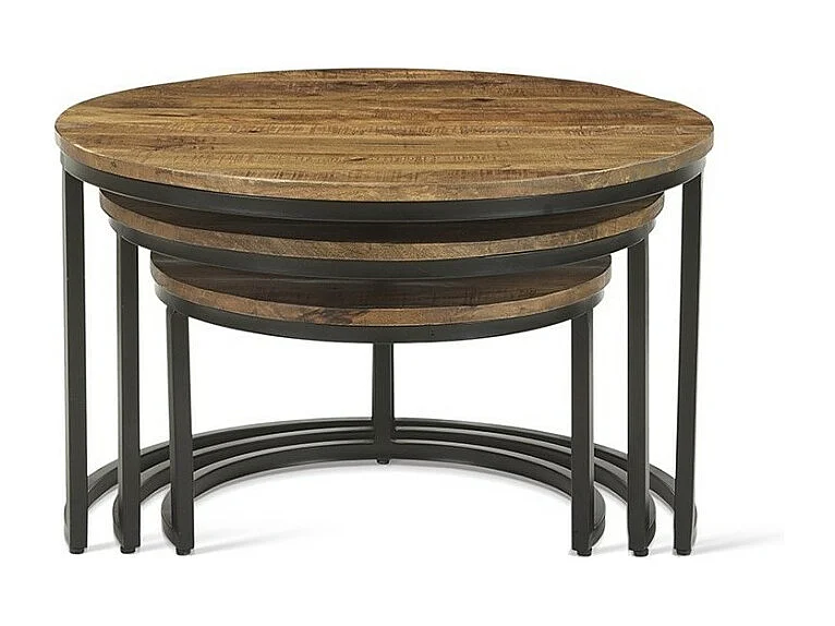 Salontafel collectie ARNOLD bruin-hout.