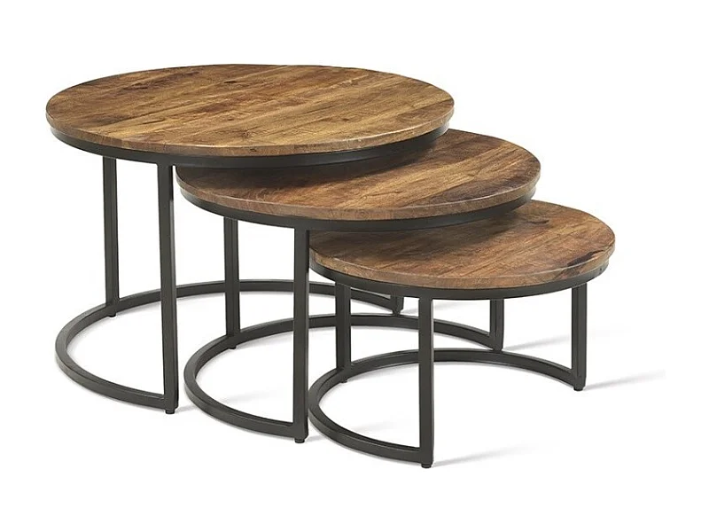 Tavolino da caffè collezione ARNOLD marrone-legno.