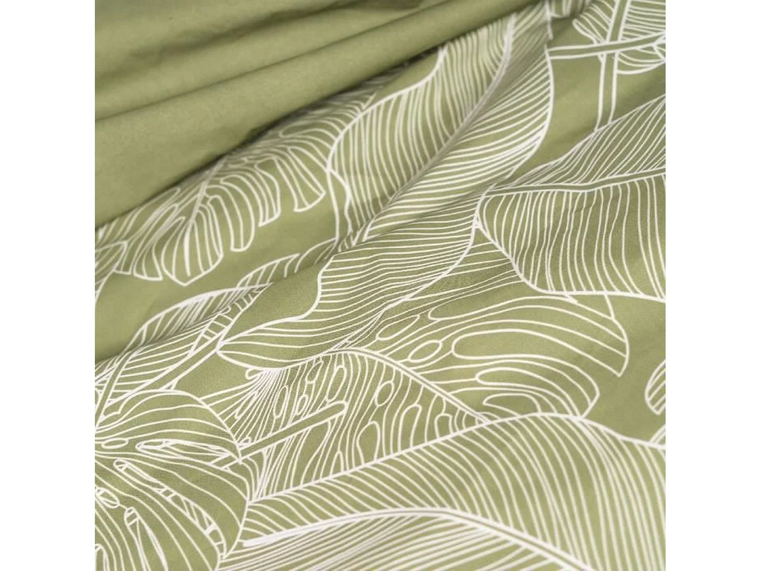 Juego de cama - 240 x 220 cm - algodón con estampado floral