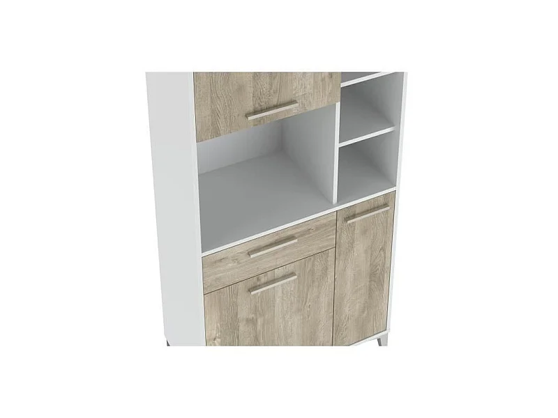 ECO Buffet de cuisine L 80 cm - Décor chene