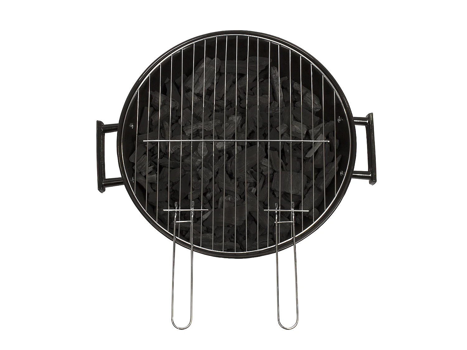 Livoo Barbecue à charbon 41cm vert/noir - doc172ve