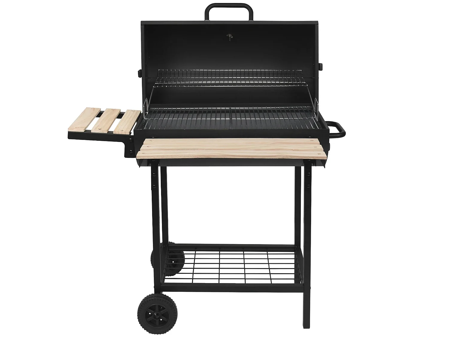 Robby Barbecue à charbon 76x33.5cm avec chariot - smoker one xl