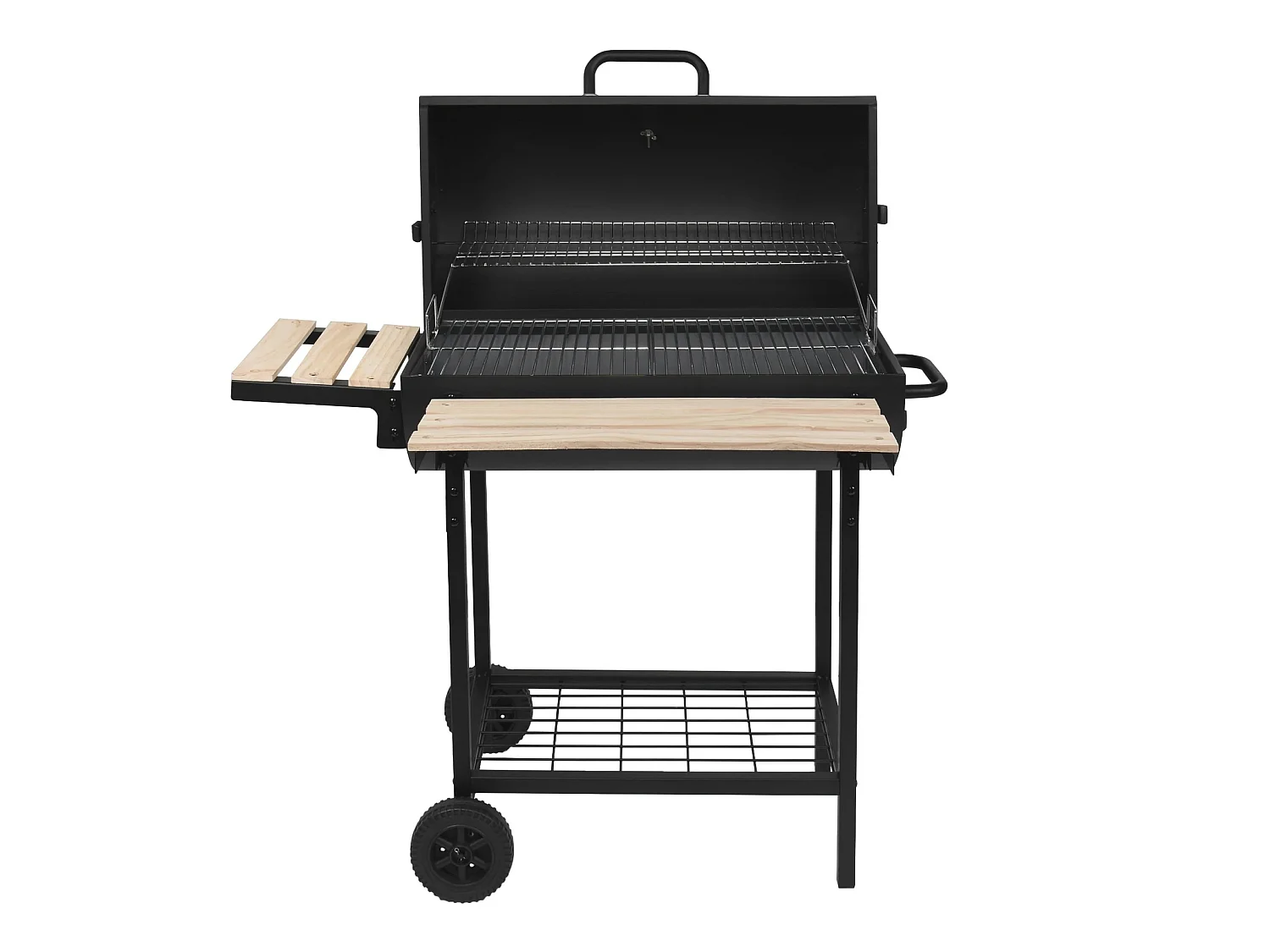 Robby Barbecue à charbon 76x33.5cm avec chariot - smoker one xl