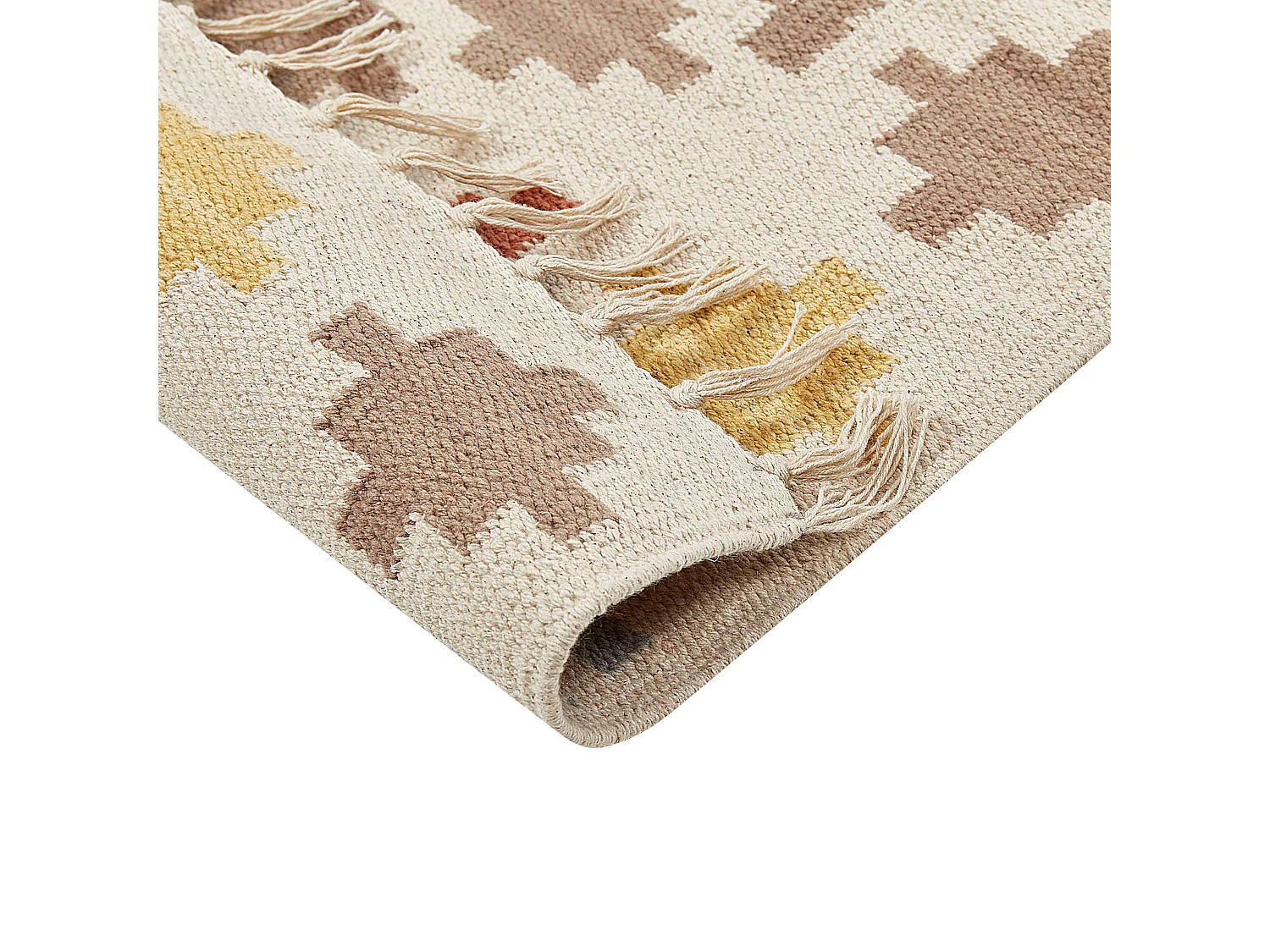 Tapis ATAN Multicolore 80 x 300 cm Coton Kilim