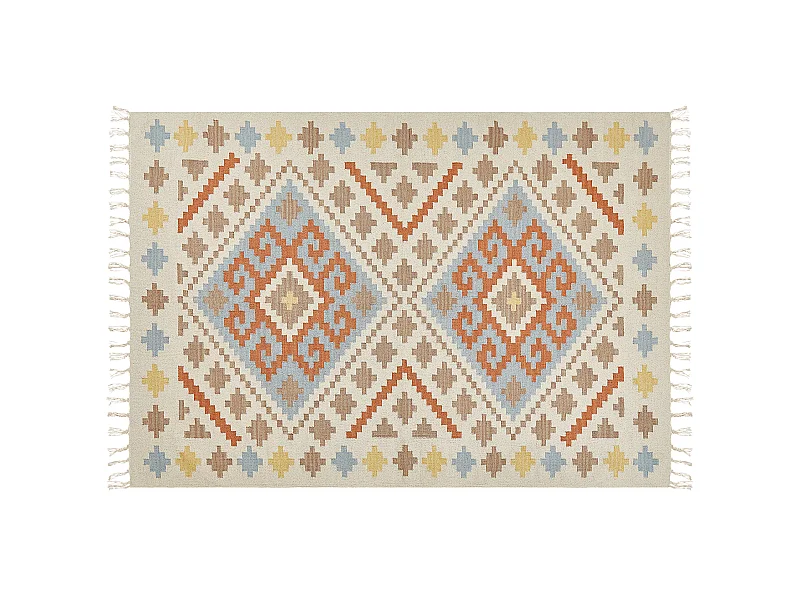 Tapis ATAN Multicolore 160 x 230 cm Coton Kilim