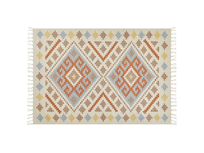 Tapis ATAN Multicolore 160 x 230 cm Coton Kilim