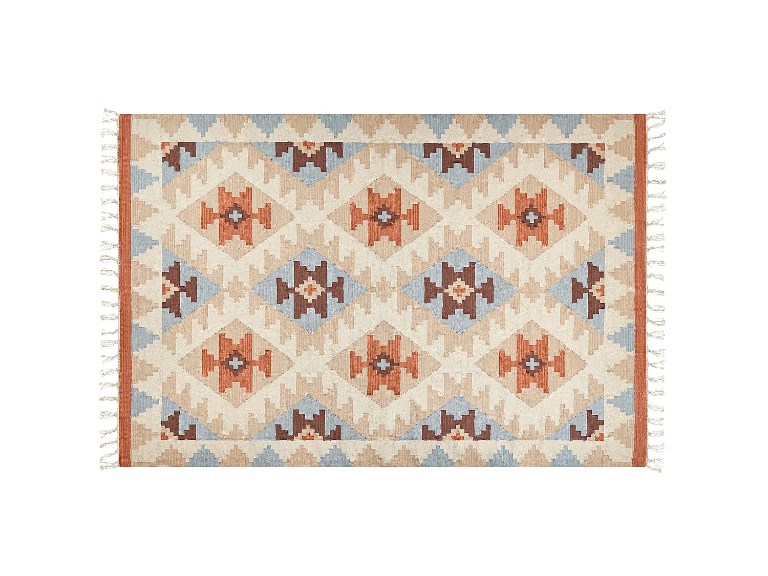 Tappeto kilim cotone multicolore 200 x 300 cm DILIJAN