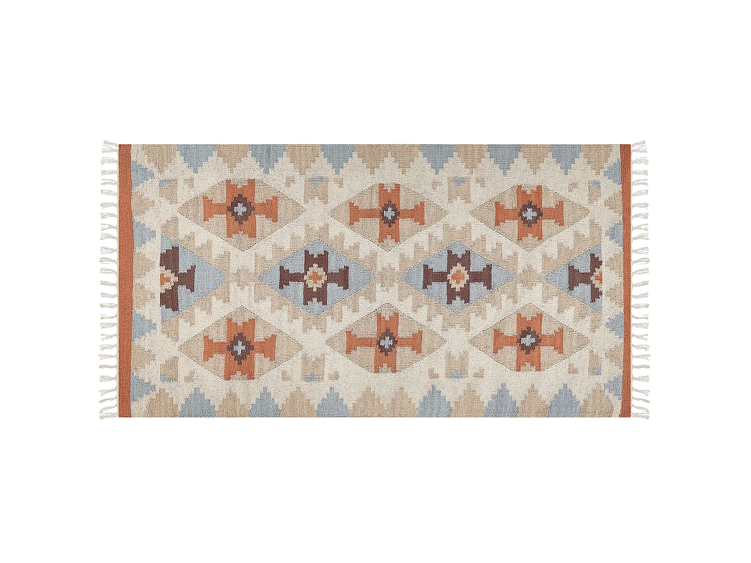 Tapis DILIJAN Multicolore 80 x 150 cm Coton Kilim