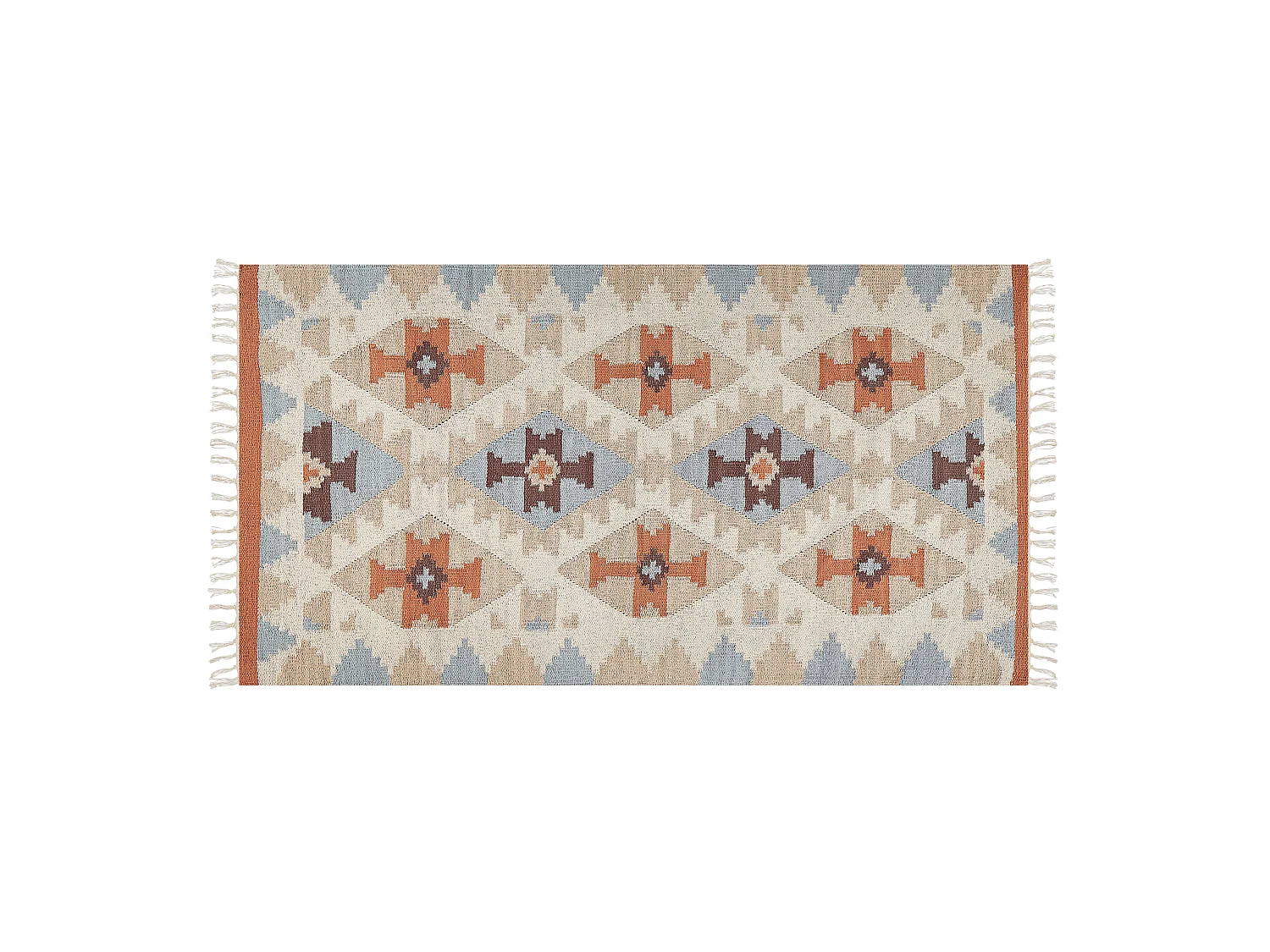 Tapis DILIJAN Multicolore 80 x 150 cm Coton Kilim