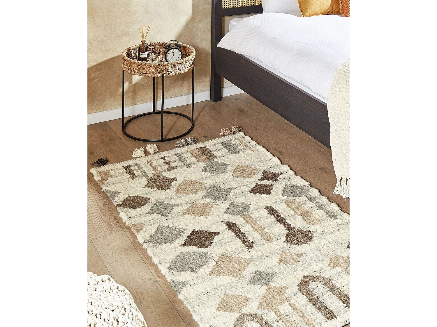 Vloerkleed kelim meerkleurig 80 x 150 cm KAGHTSRASHEN