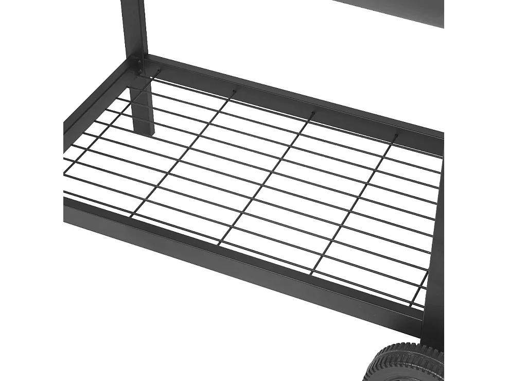 Robby Barbecue à charbon 71x35.5cm avec chariot - smoker one