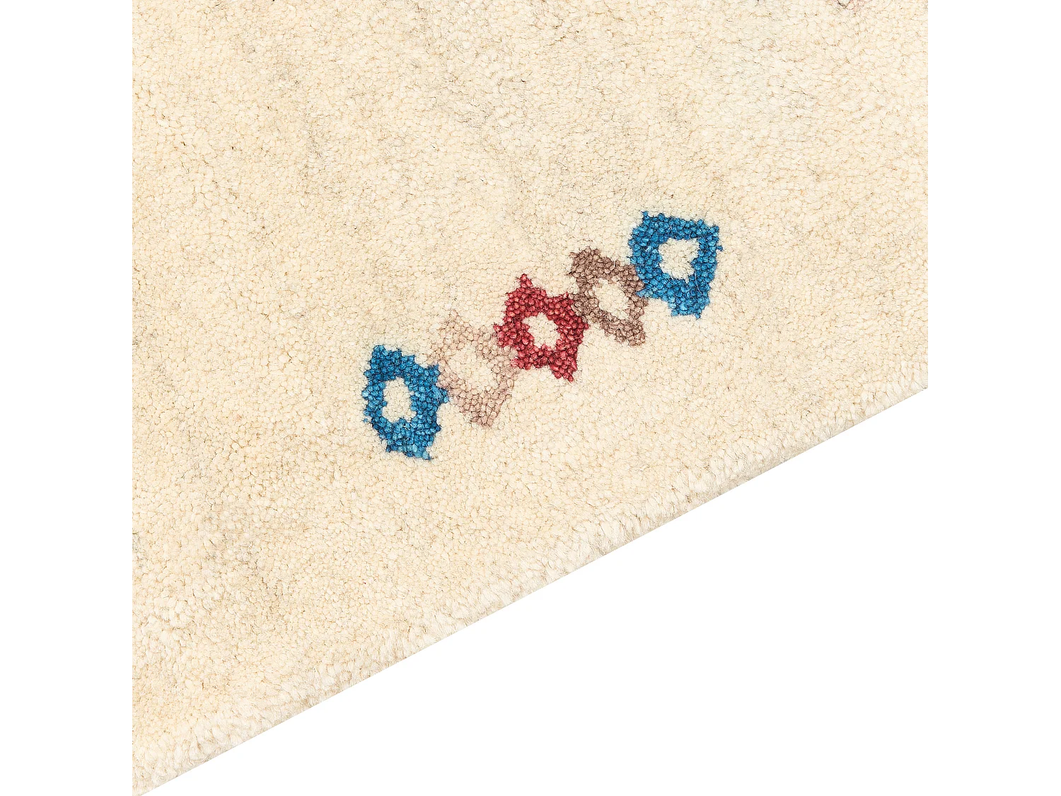 Vloerkleed gabbeh beige 200 x 300 cm SULUCA