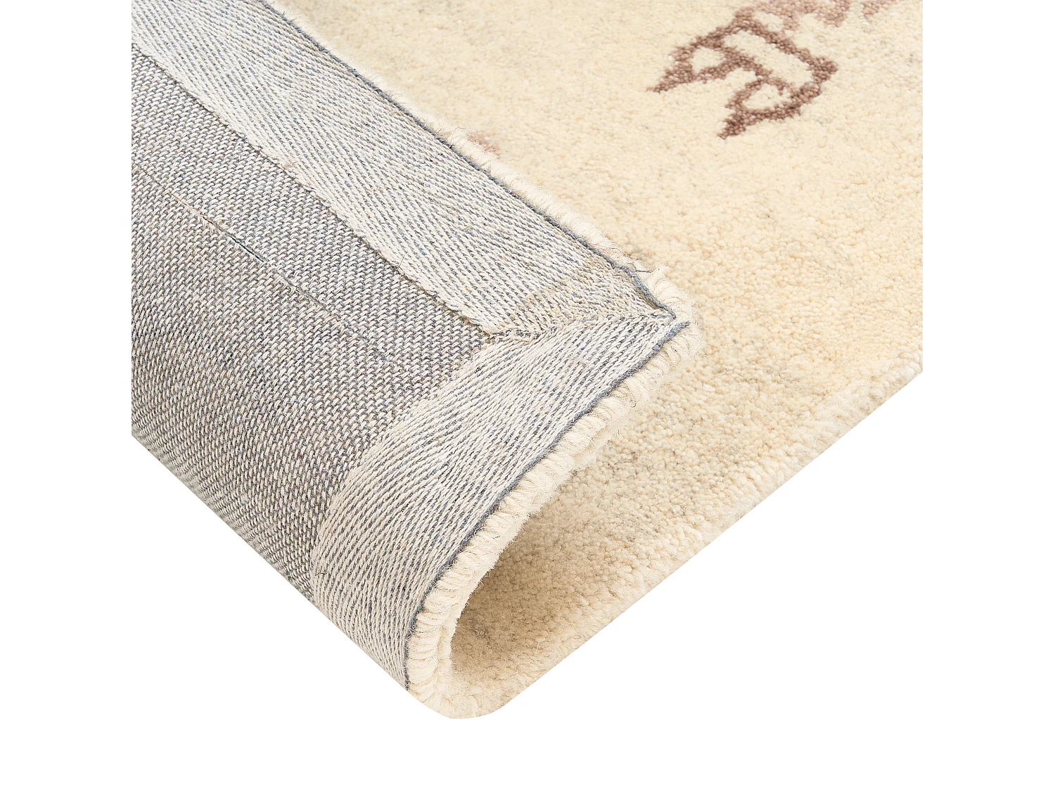 Vloerkleed gabbeh beige 200 x 300 cm SULUCA