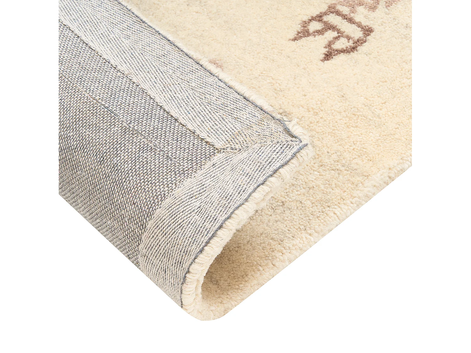 Vloerkleed gabbeh beige 200 x 300 cm SULUCA