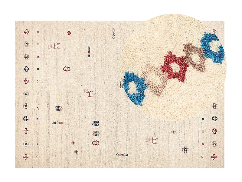 Tapis SULUCA Beige 200 x 300 cm Laine Tapis persan