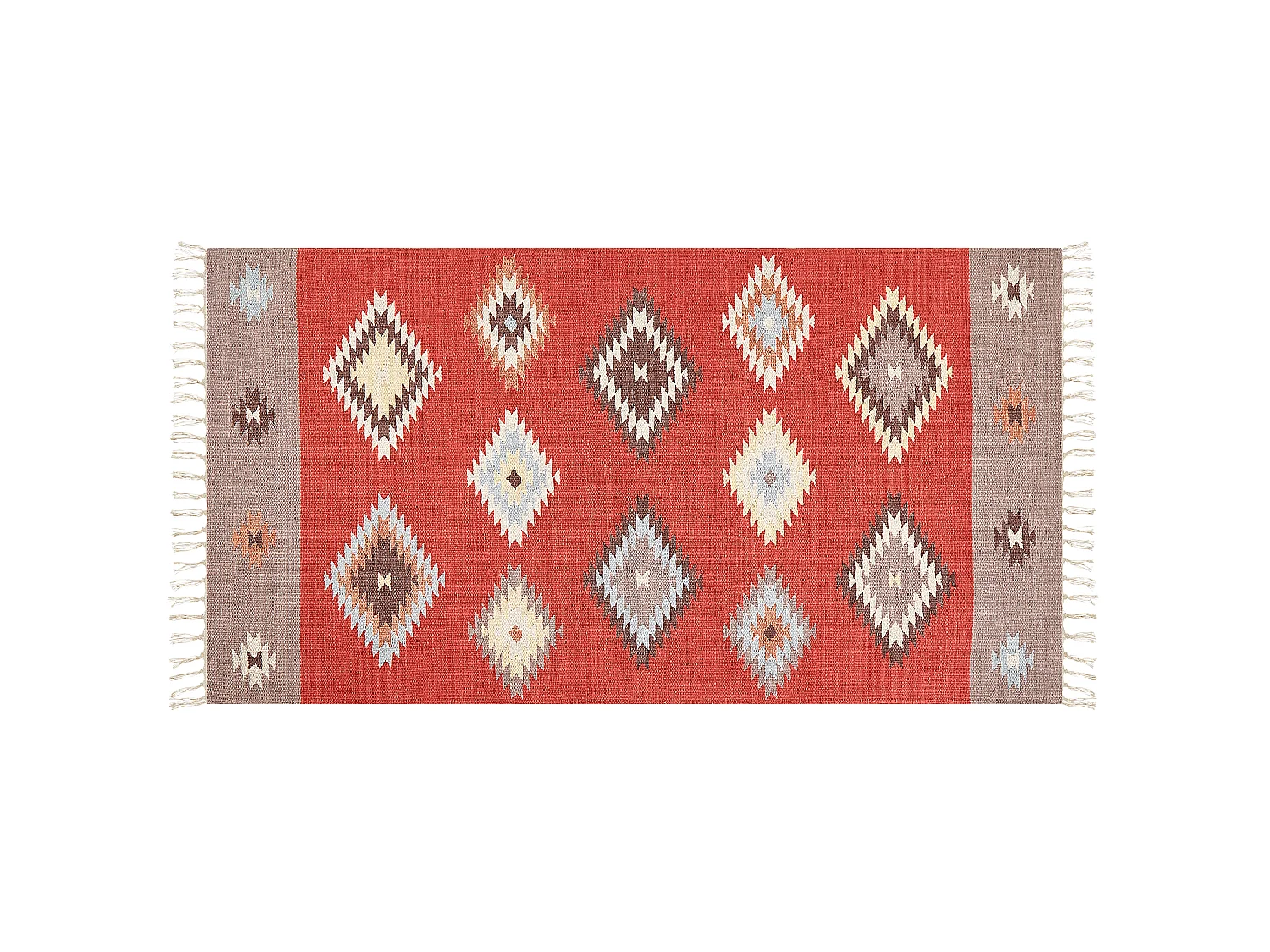Tapis LORUT Multicolore 80 x 150 cm Coton Kilim