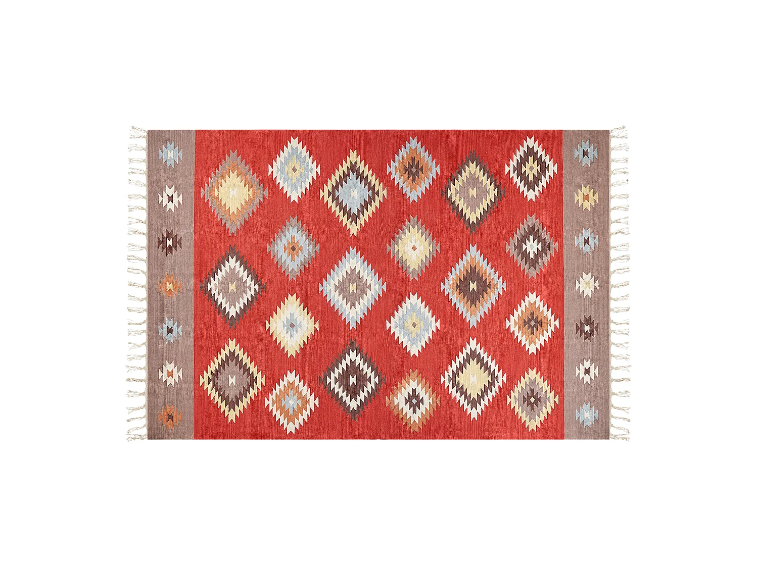 Tapis LORUT Multicolore 200 x 300 cm Coton Kilim
