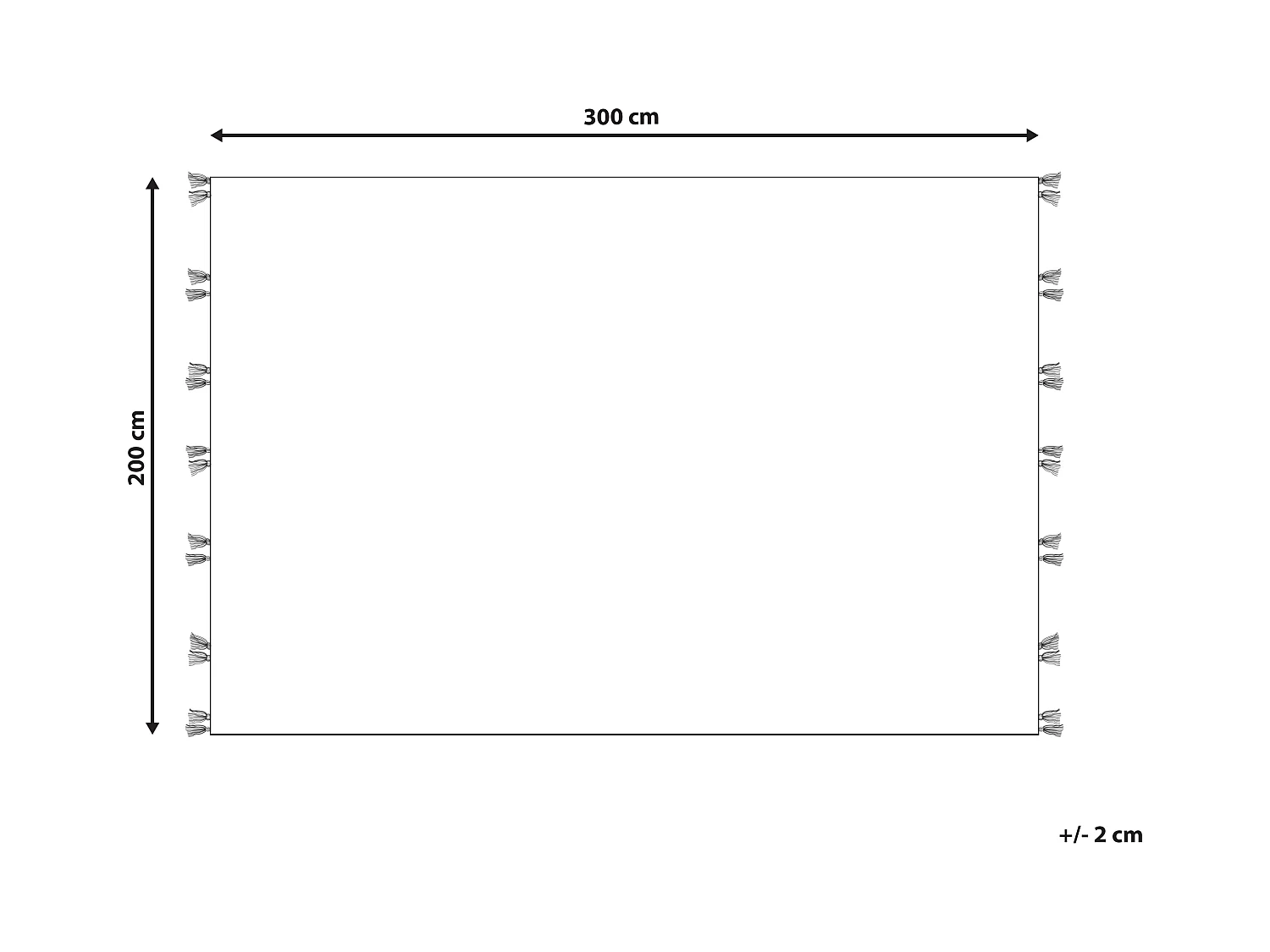 Tapis ARGAVAND Beige 200 x 300 cm Laine Kilim