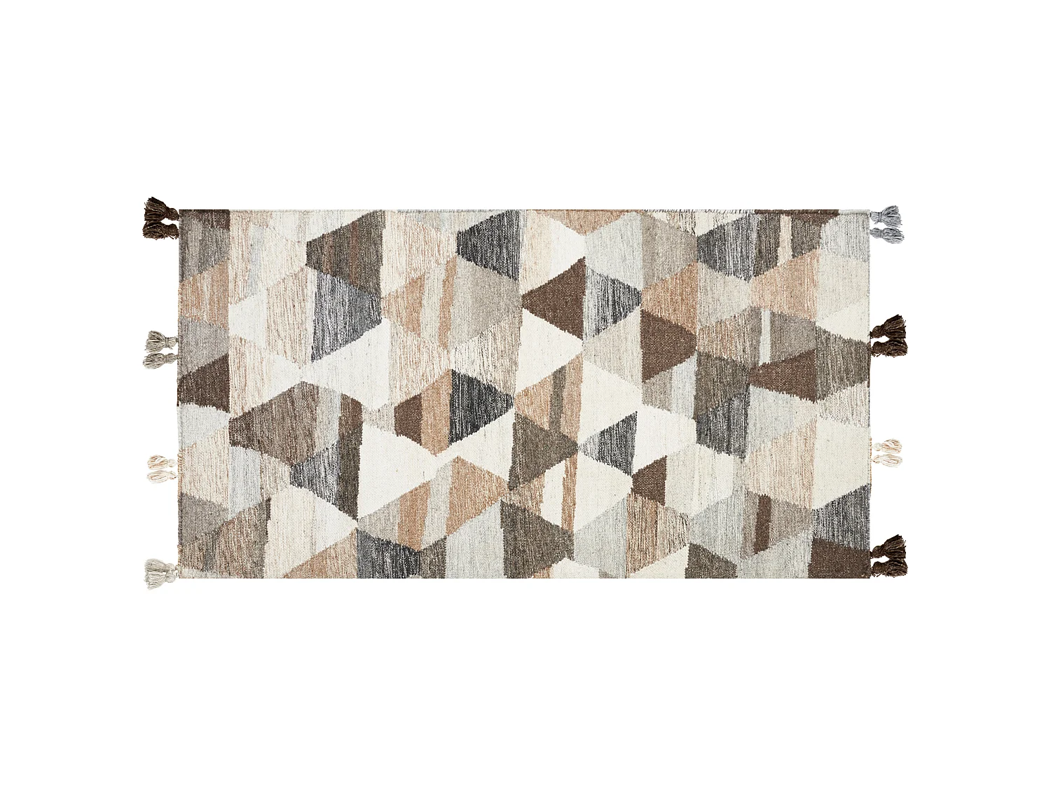 Tapis kilim en laine multicolore 80 x 150 cm ARGAVAND