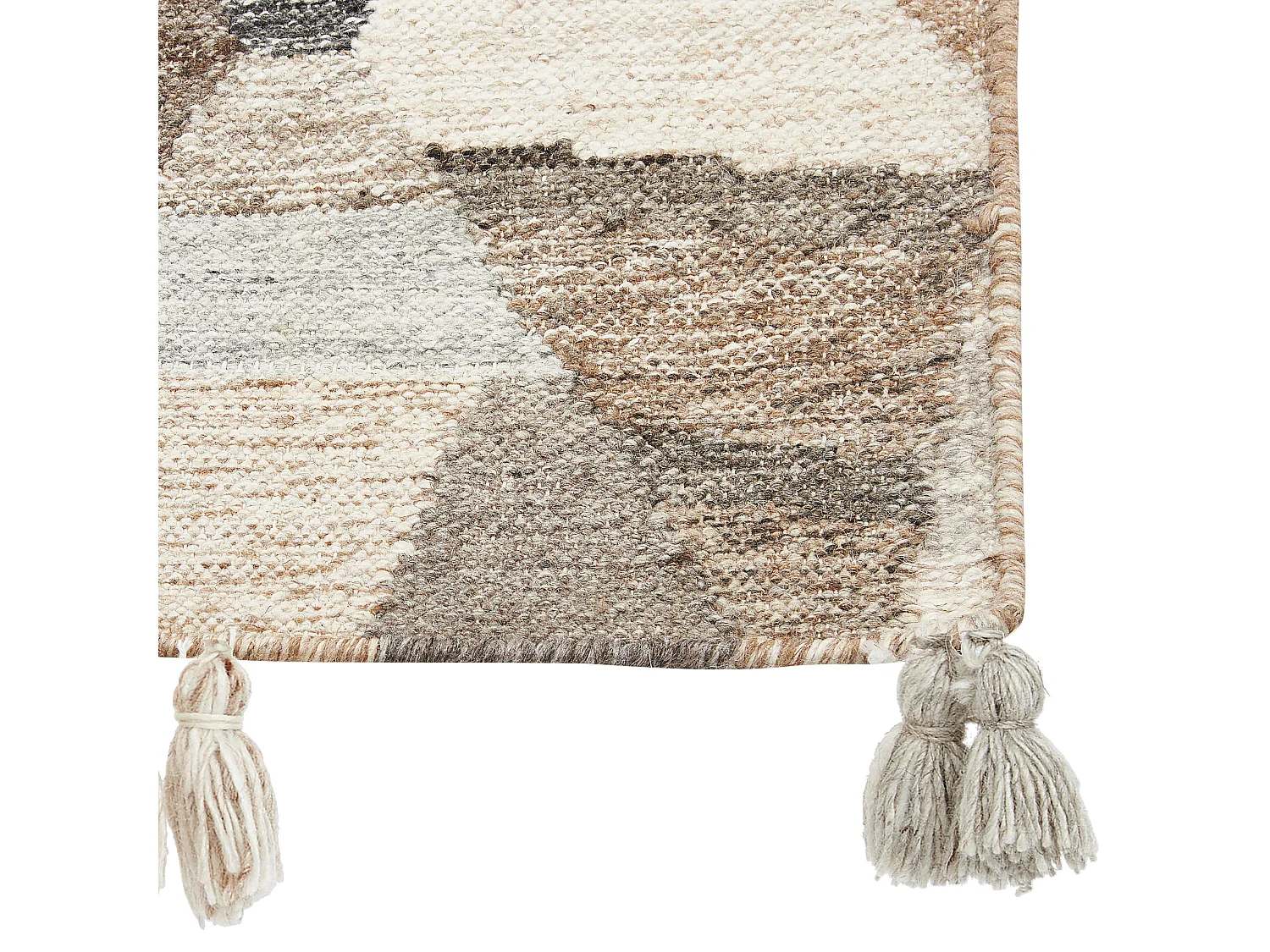 Tapis kilim en laine multicolore 80 x 150 cm ARGAVAND