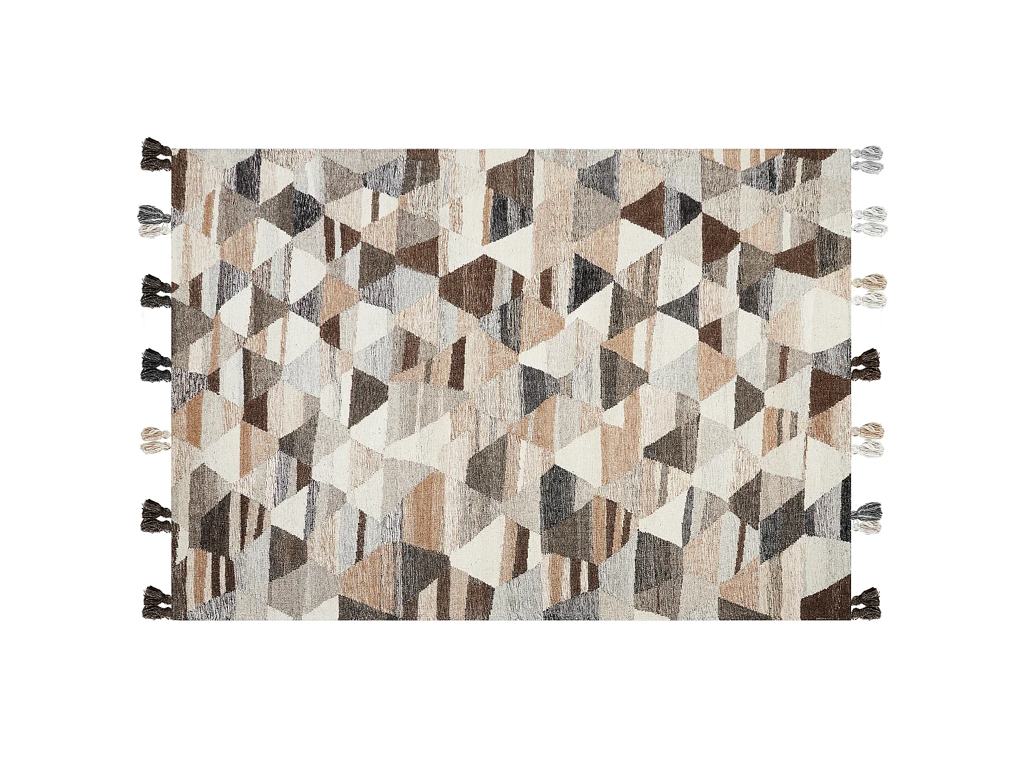 Tapis kilim en laine multicolore 160 x 230 cm ARGAVAND