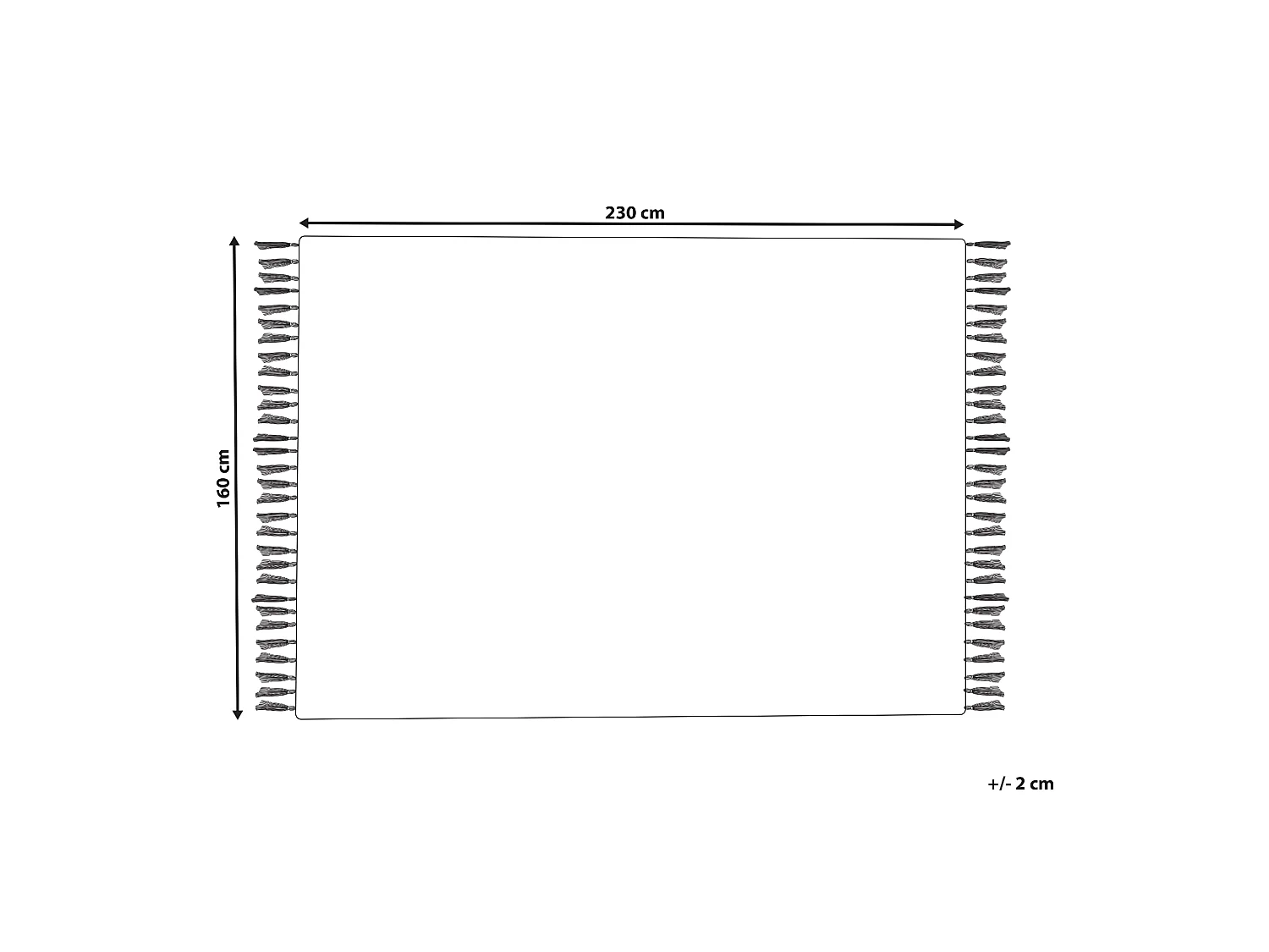 Tapis SOLHAN Gris Beige 160 x 230 cm Laine
