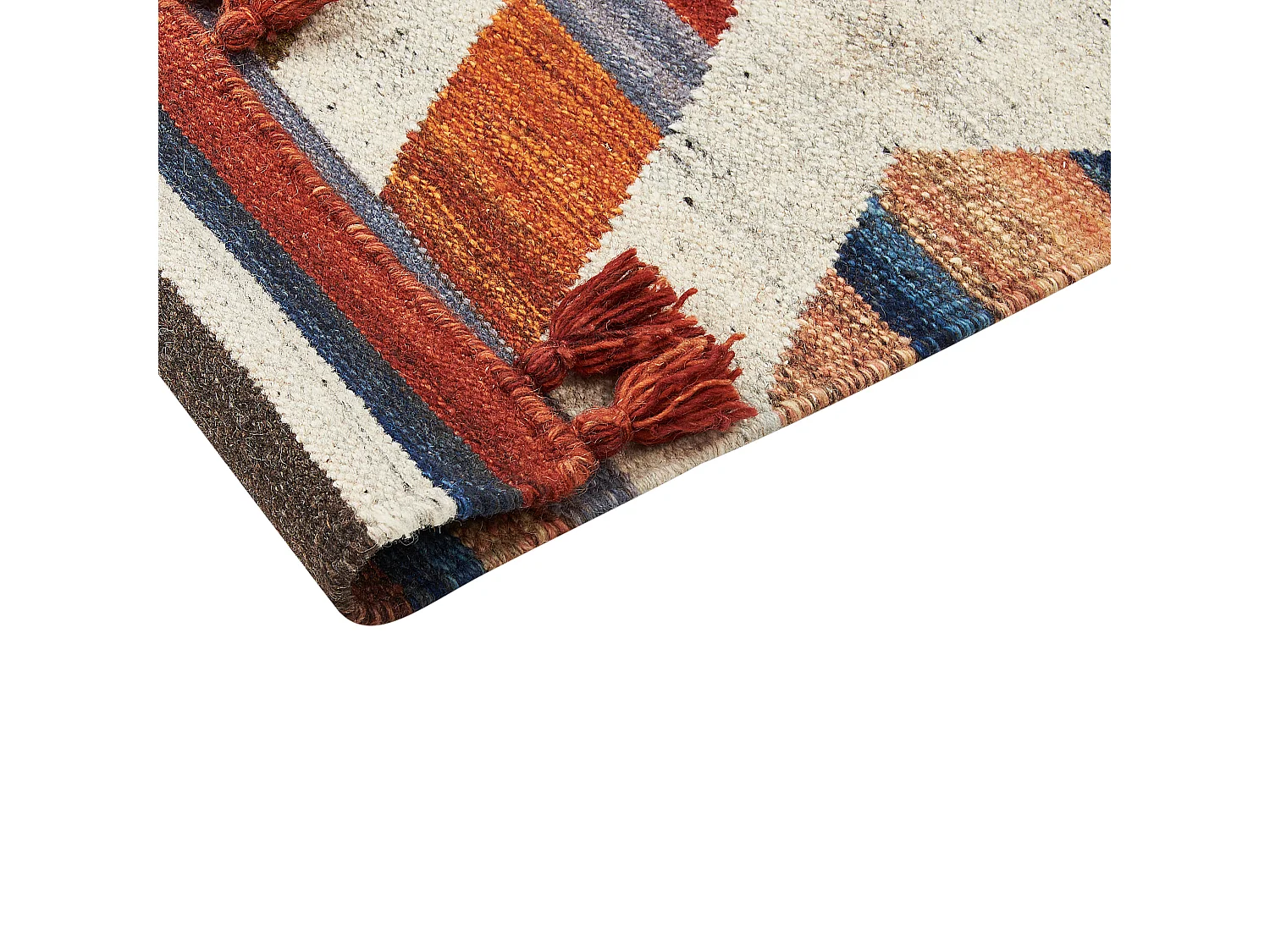 Tapis kilim en laine multicolore 200 x 300 cm MRGASHAT