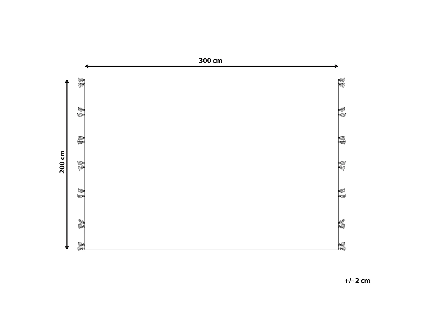 Tapis KAGHSI Multicolore 200 x 300 cm Laine Kilim