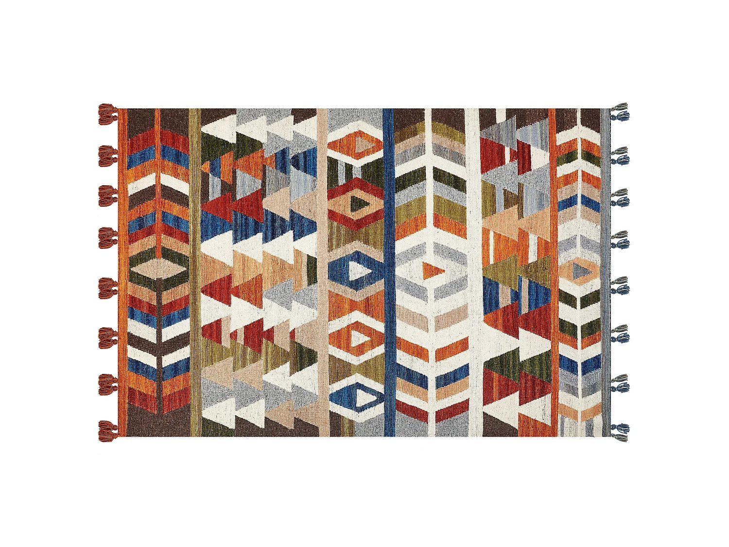 Tapis KAGHSI Multicolore 200 x 300 cm Laine Kilim
