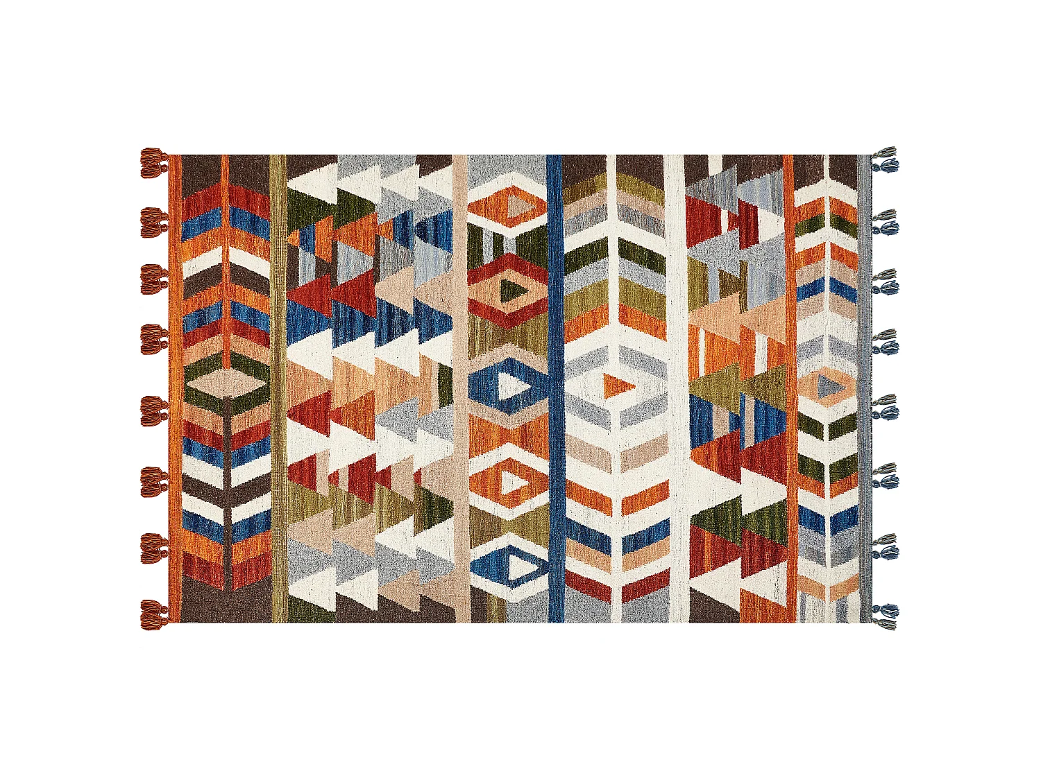 Tapis KAGHSI Multicolore 200 x 300 cm Laine Kilim