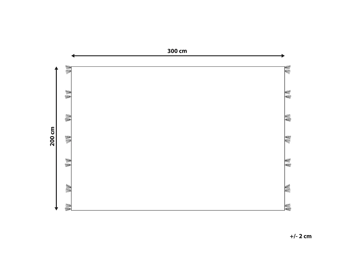 Tapis KAGHSI Multicolore 200 x 300 cm Laine Kilim