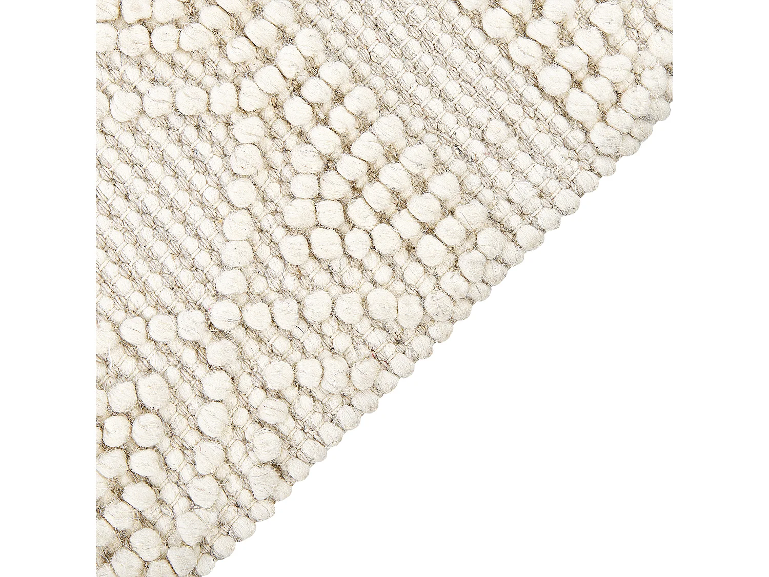 Alfombra de lana beige 160 x 230 cm PERTEK