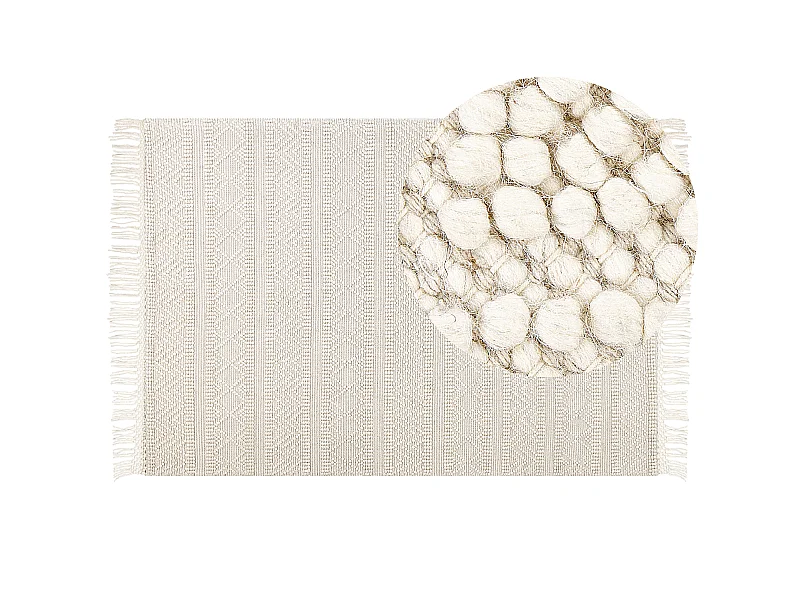 Tapis PERTEK Beige 160 x 230 cm Laine