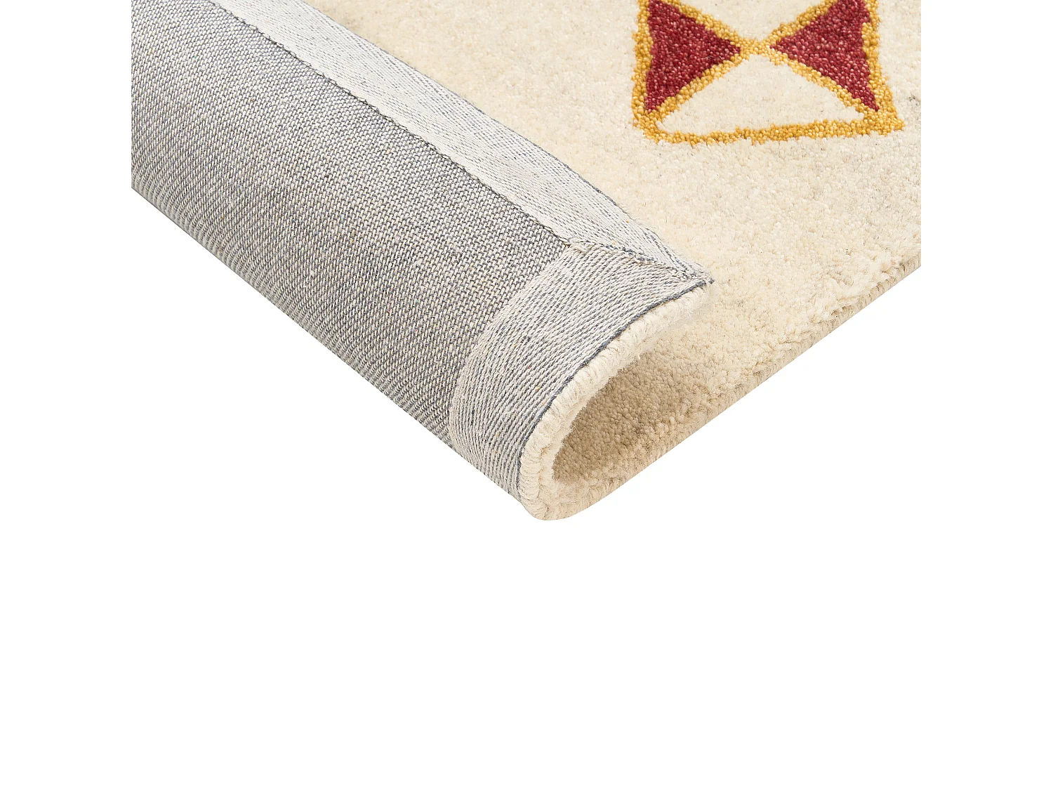 Vloerkleed gabbeh beige 140 x 200 cm MISINLI