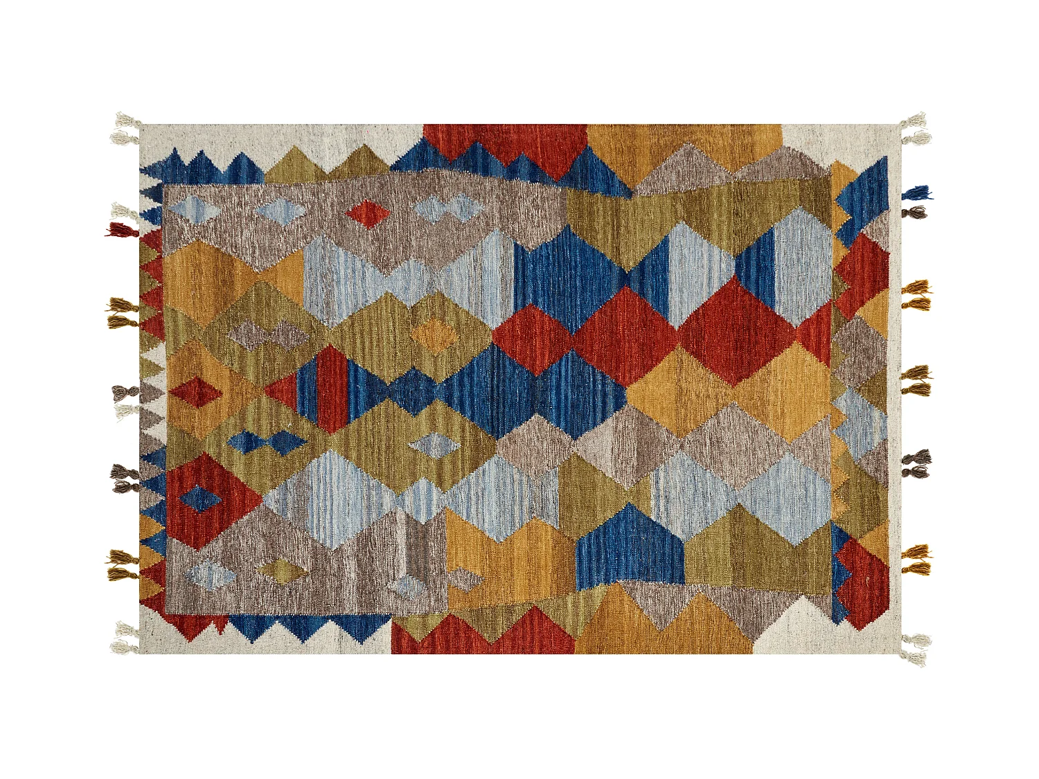 Tapis ARZAKAN Multicolore 160 x 230 cm Laine Kilim