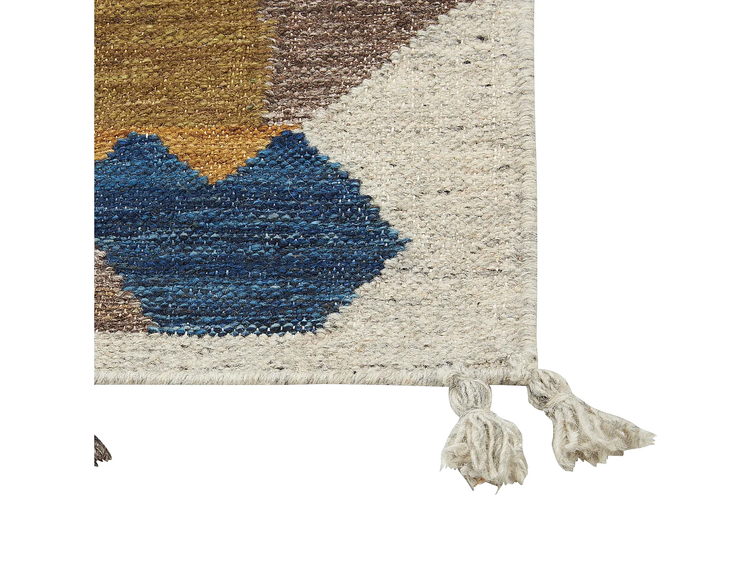 Rug ARZAKAN Multicolour 160 x 230 cm Wool Kilim