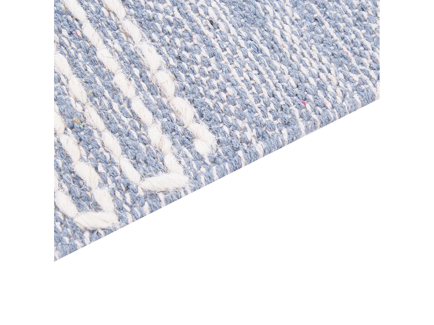 Tapis ANSAR Bleu 140 x 200 cm Coton