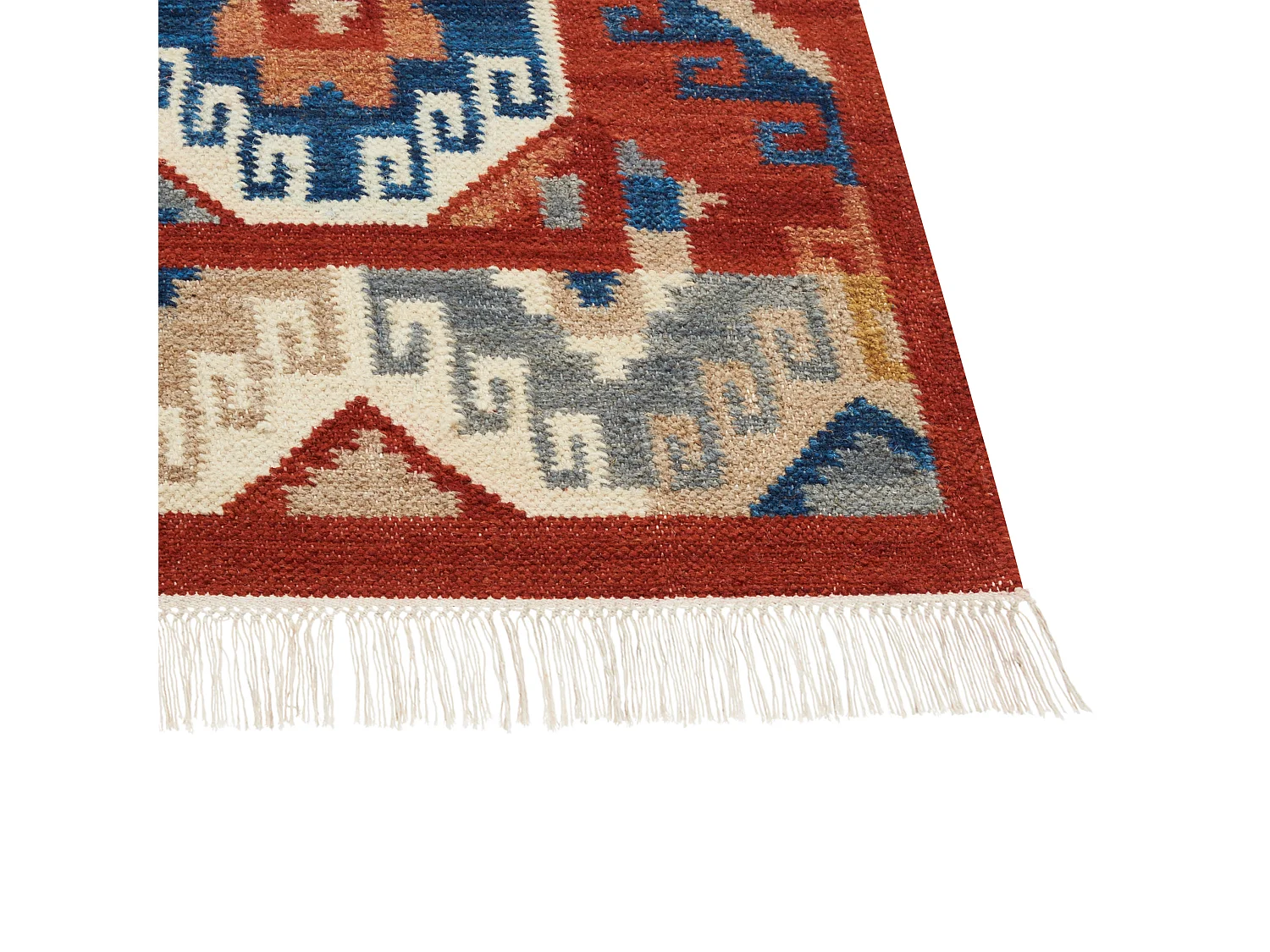 Tapis LUSARAT Multicolore 80 x 150 cm Laine Kilim