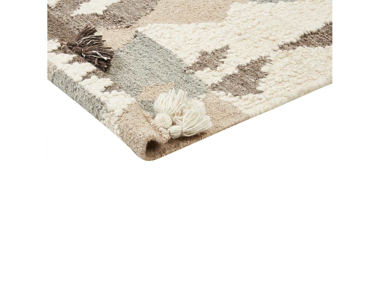 Tapis Kilim en laine 80 x 150 cm multicolore ARALEZ