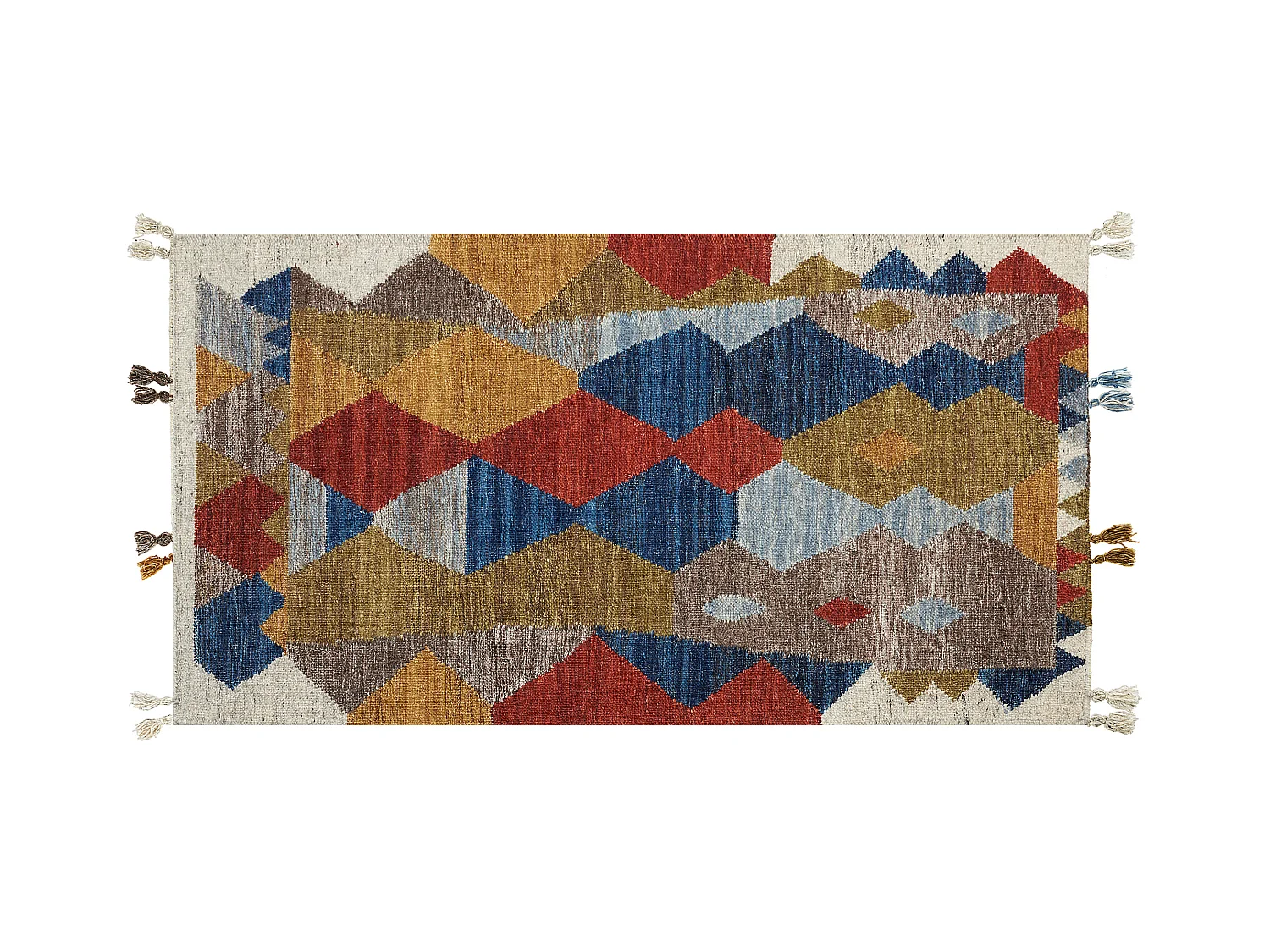 Tapis ARZAKAN Multicolore 80 x 150 cm Laine Kilim