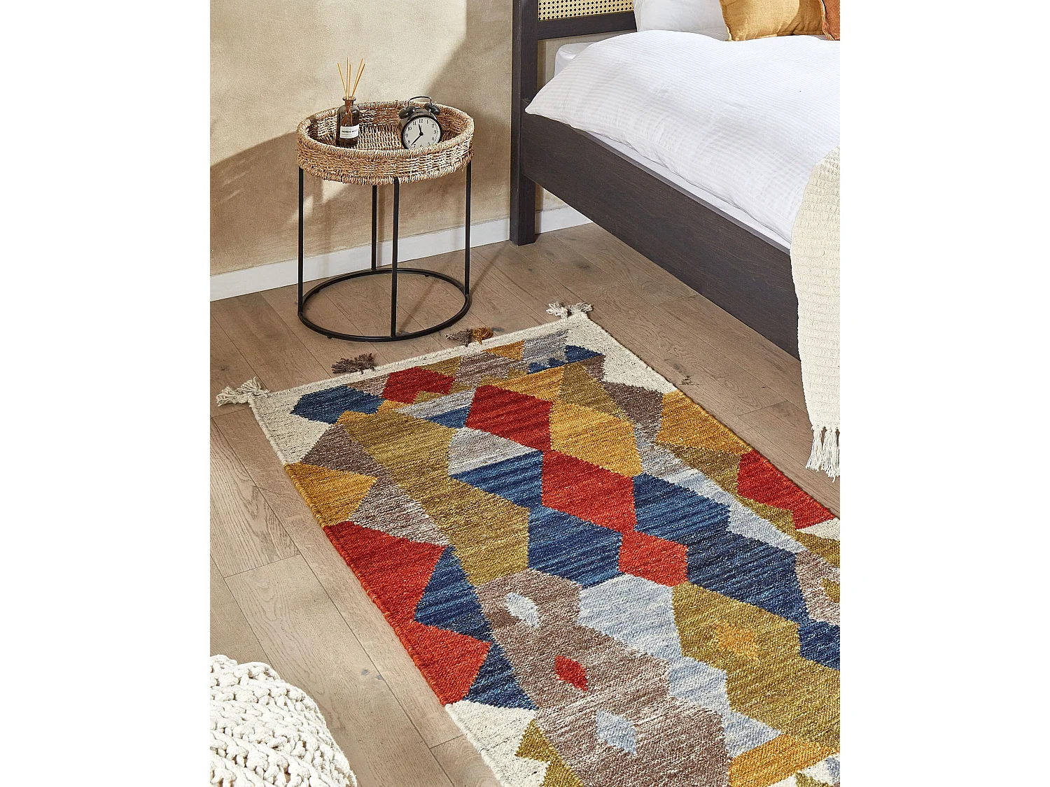 Tapis ARZAKAN Multicolore 80 x 150 cm Laine Kilim