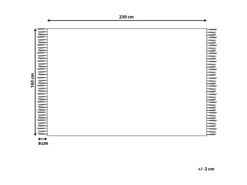 Dywan wełniany kilim 160 x 230 cm wielokolorowy LUSARAT