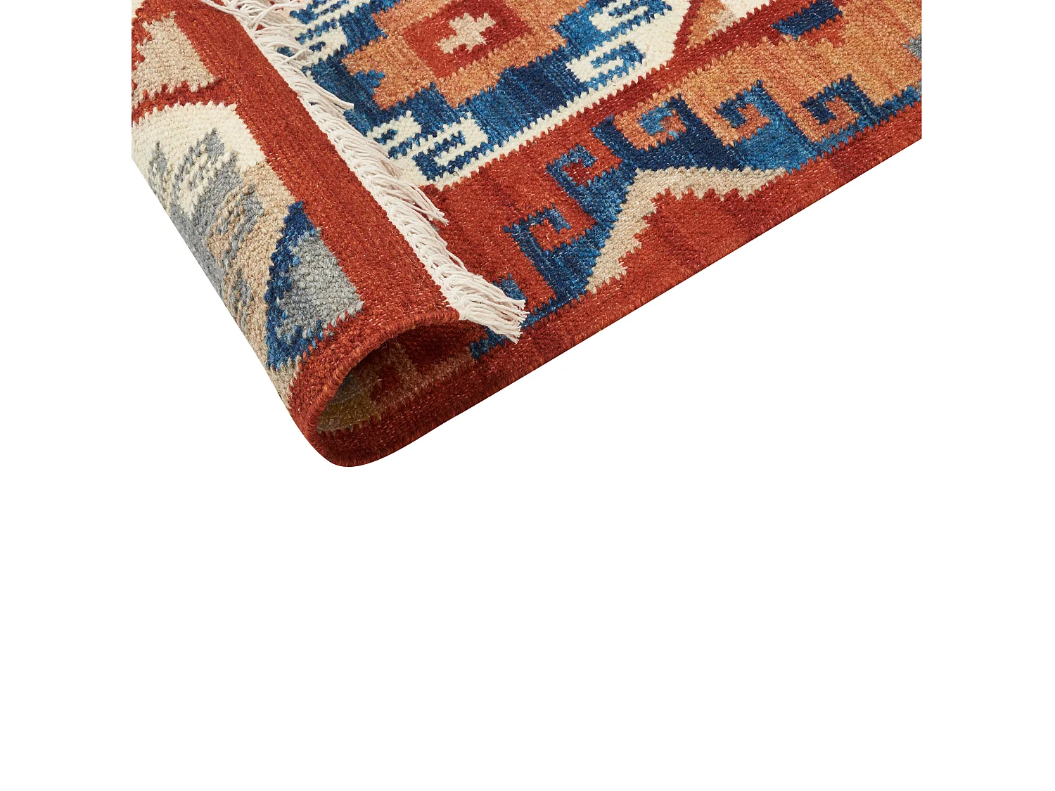 Tapis LUSARAT Multicolore 160 x 230 cm Laine Kilim