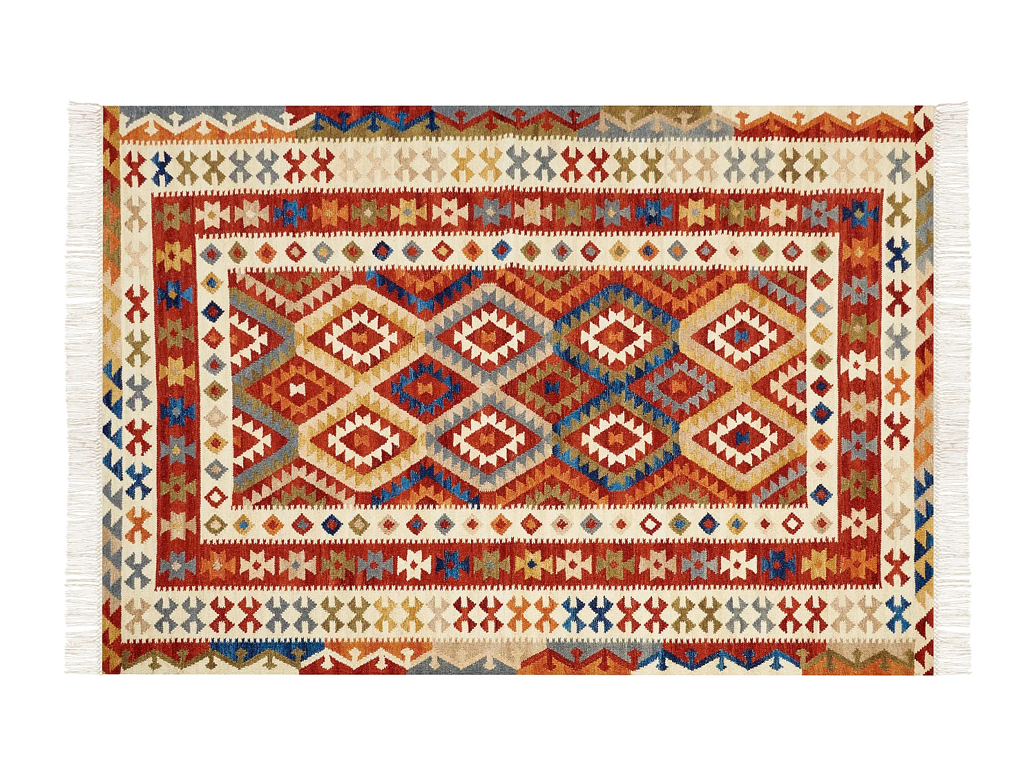 Tapis OSHAKAN Multicolore 160 x 230 cm Laine Kilim
