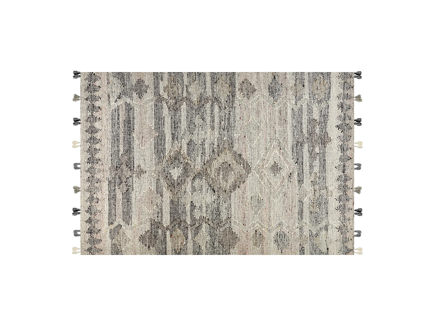 Tapis ARATASHEN Gris 200 x 300 cm Laine Kilim