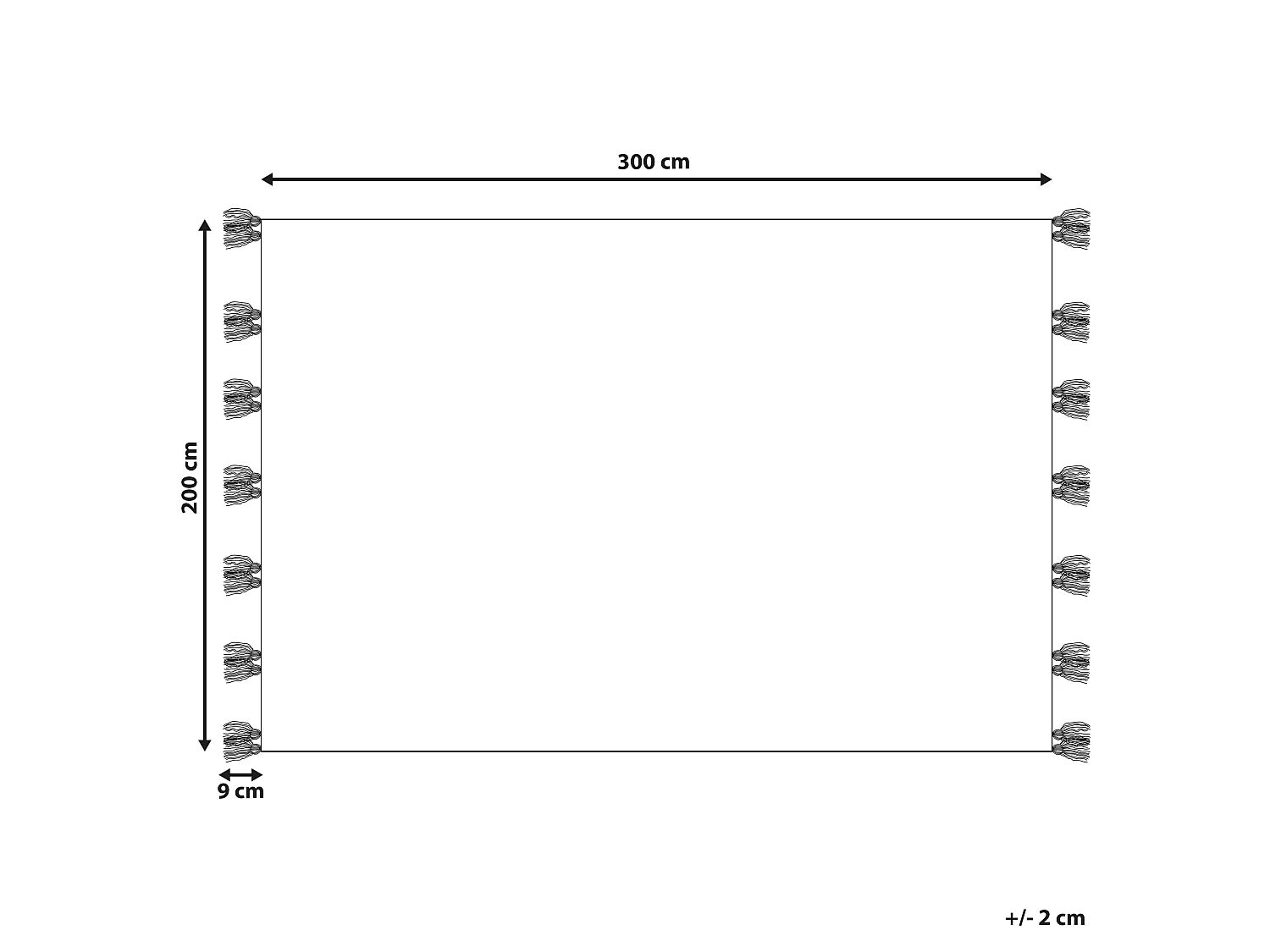 Tapis ARATASHEN Gris 200 x 300 cm Laine Kilim