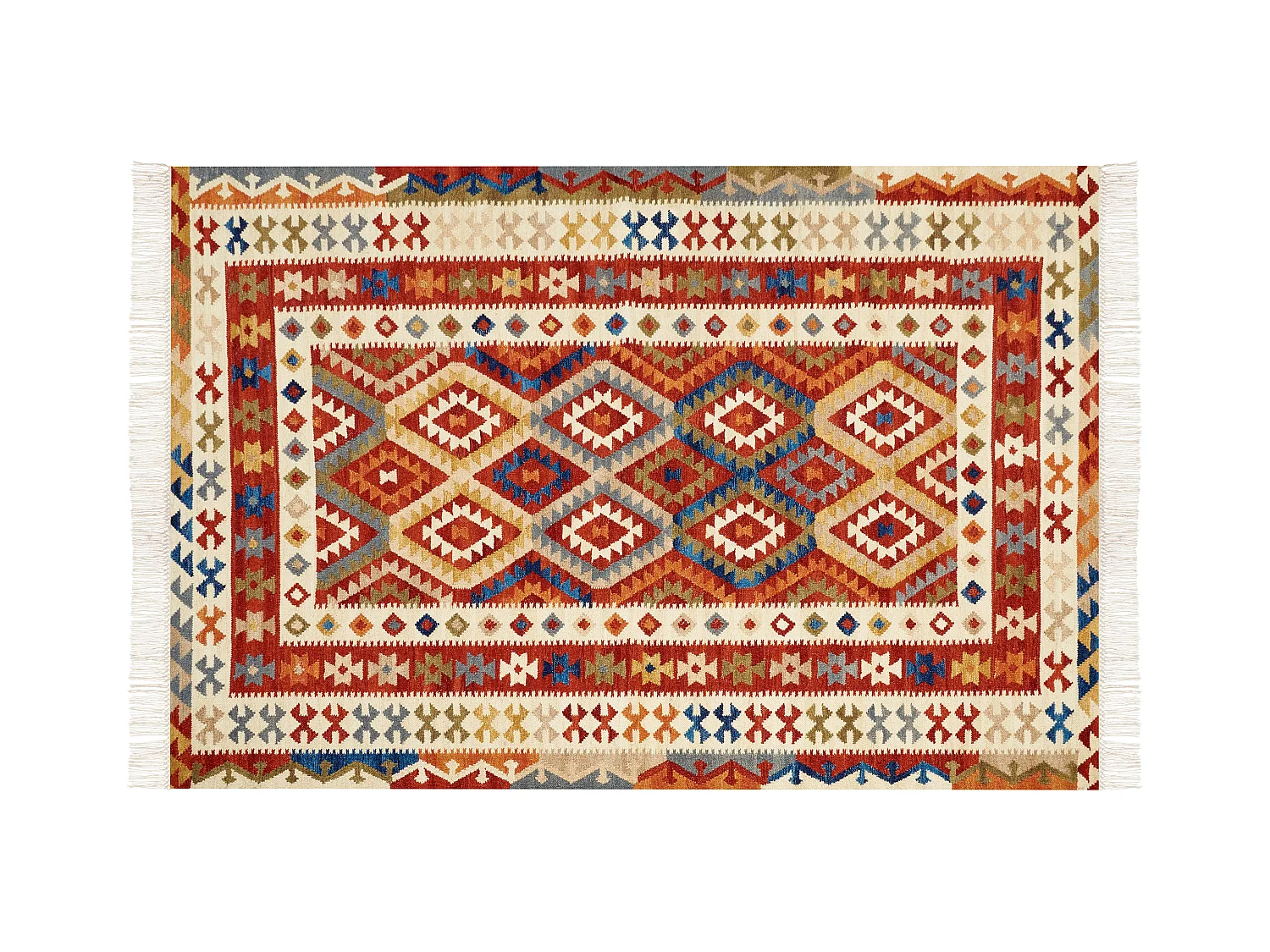 Tapis OSHAKAN Multicolore 200 x 300 cm Laine Kilim